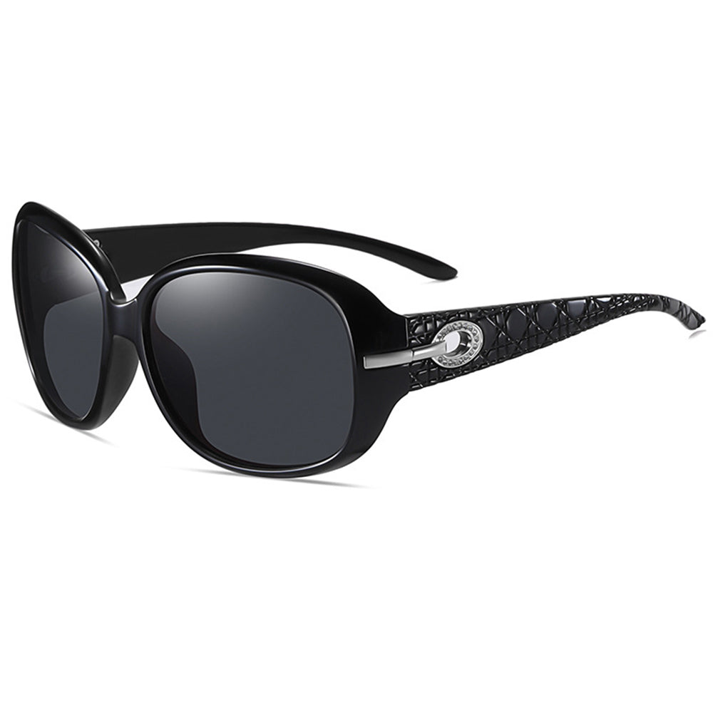 Ochelari De Soare Dama Techsuit 2012, Polarizati, Protectie UV, Negri Gri