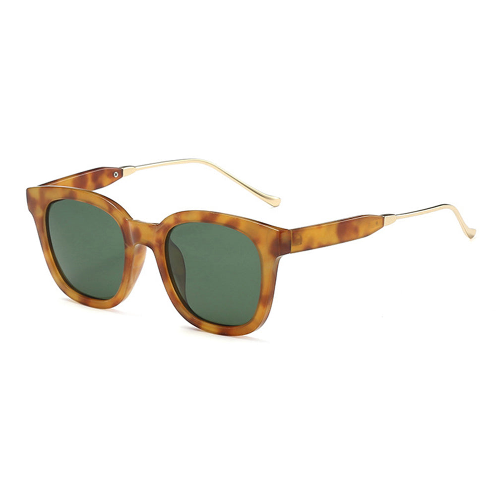 Ochelari De Soare Dama Techsuit 2050, Polarizati, Protectie UV, Maro Verzi