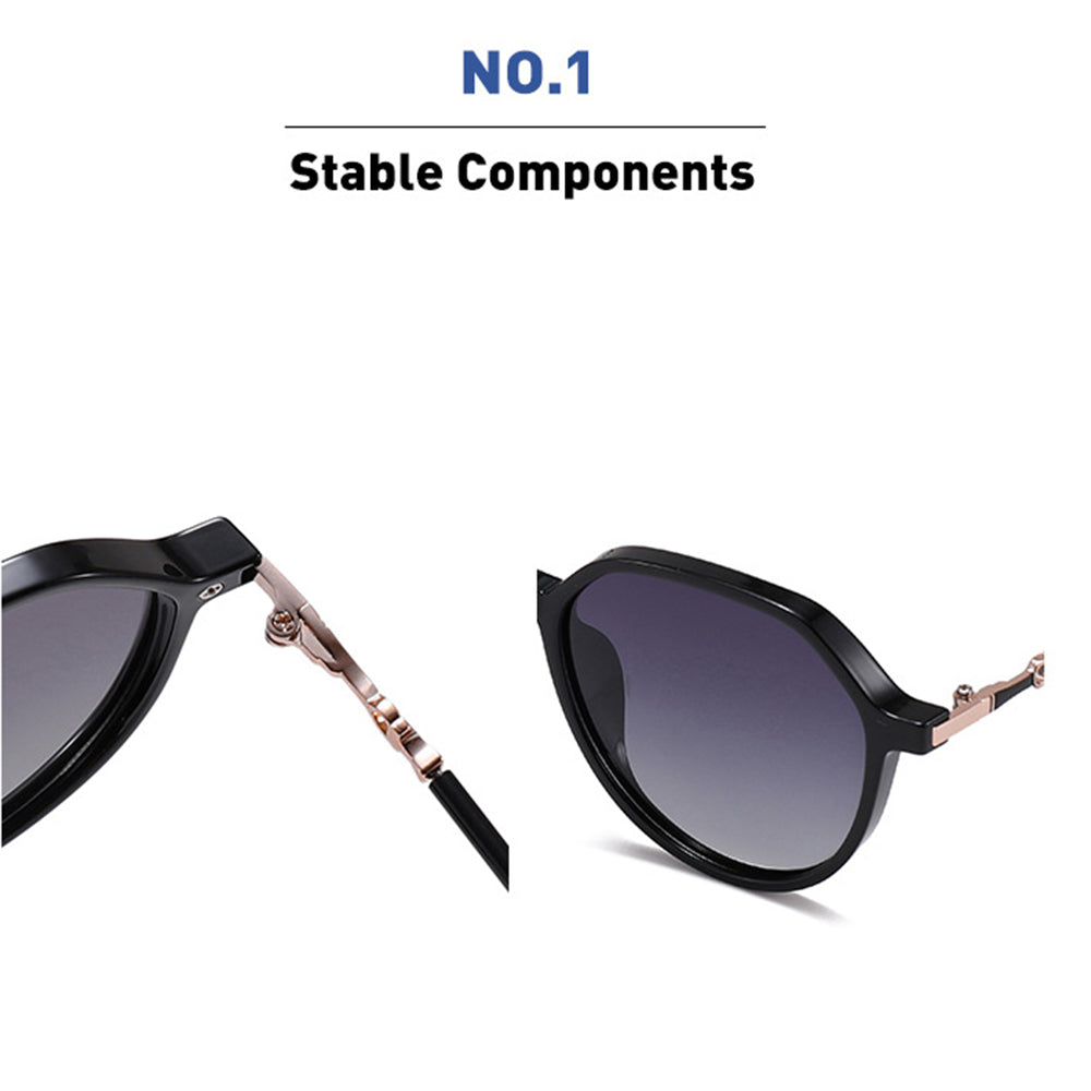 Ochelari De Soare Dama Techsuit 2203, Polarizati, Protectie UV, Maro