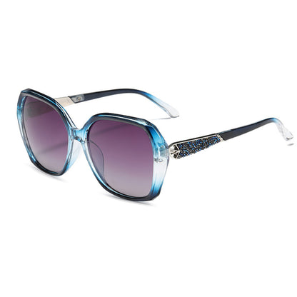 Ochelari De Soare Dama Techsuit 5599, Polarizati, Protectie UV, Albastri Gri