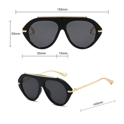 Ochelari De Soare Dama Techsuit 8092, Negri