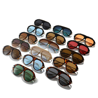 Ochelari De Soare Dama Techsuit 8092, Negri Portocalii
