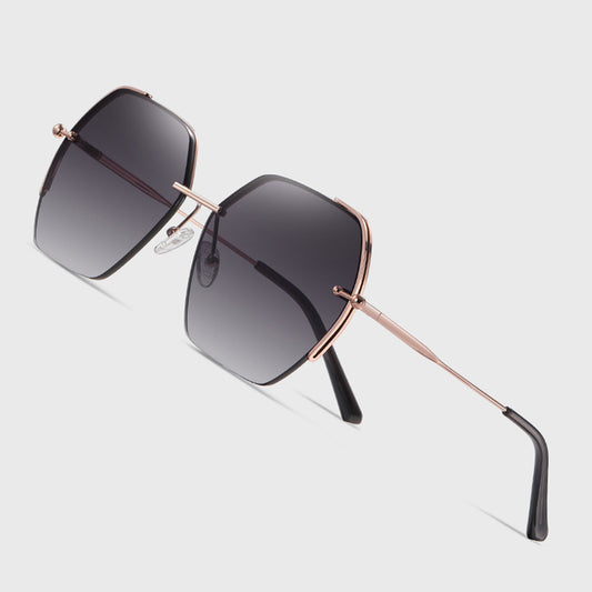 Ochelari De Soare Dama Techsuit 8561, Argintii Albastri
