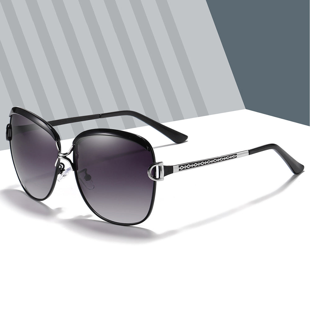 Ochelari De Soare Dama Techsuit 8702, Polarizati, Protectie UV, Maro