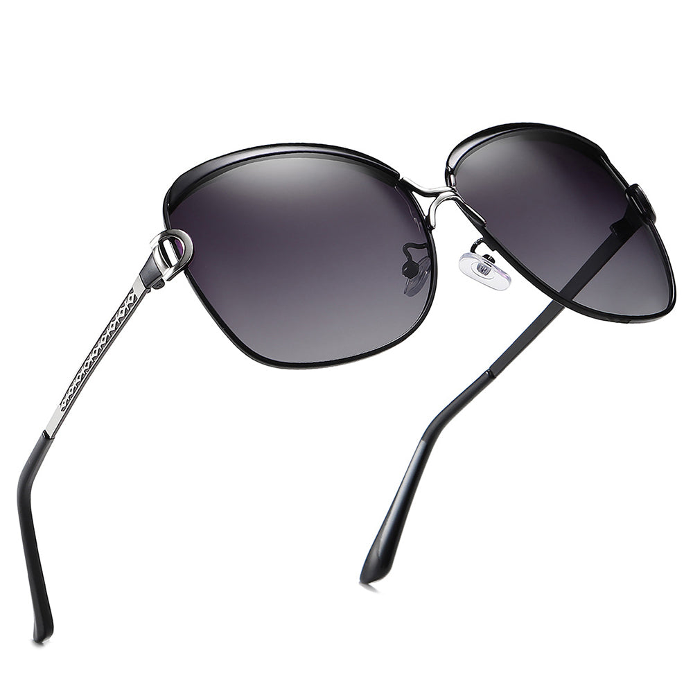 Ochelari De Soare Dama Techsuit 8702, Polarizati, Protectie UV, Negri