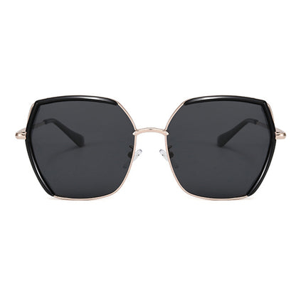 Ochelari De Soare Dama Techsuit 9768, Polarizati, Protectie UV, Gri Aurii Verzi