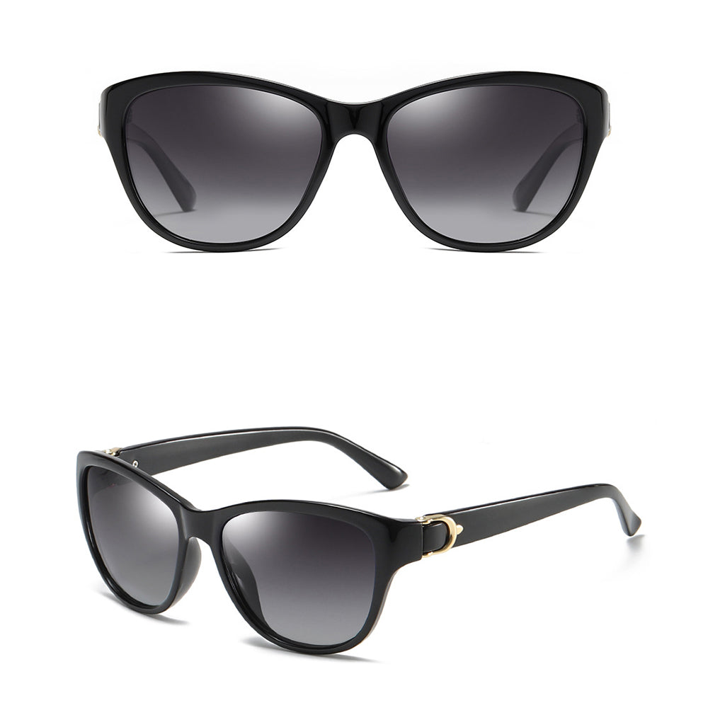Ochelari De Soare Dama Techsuit A572, Polarizati, Protectie UV, Negri Gri Gradient