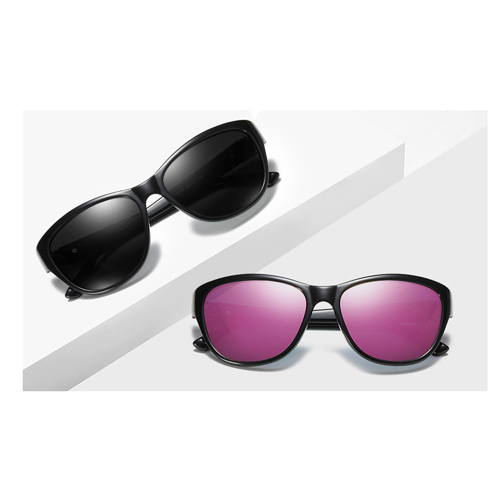 Ochelari De Soare Dama Techsuit A572, Polarizati, Protectie UV, Negri Gri Gradient