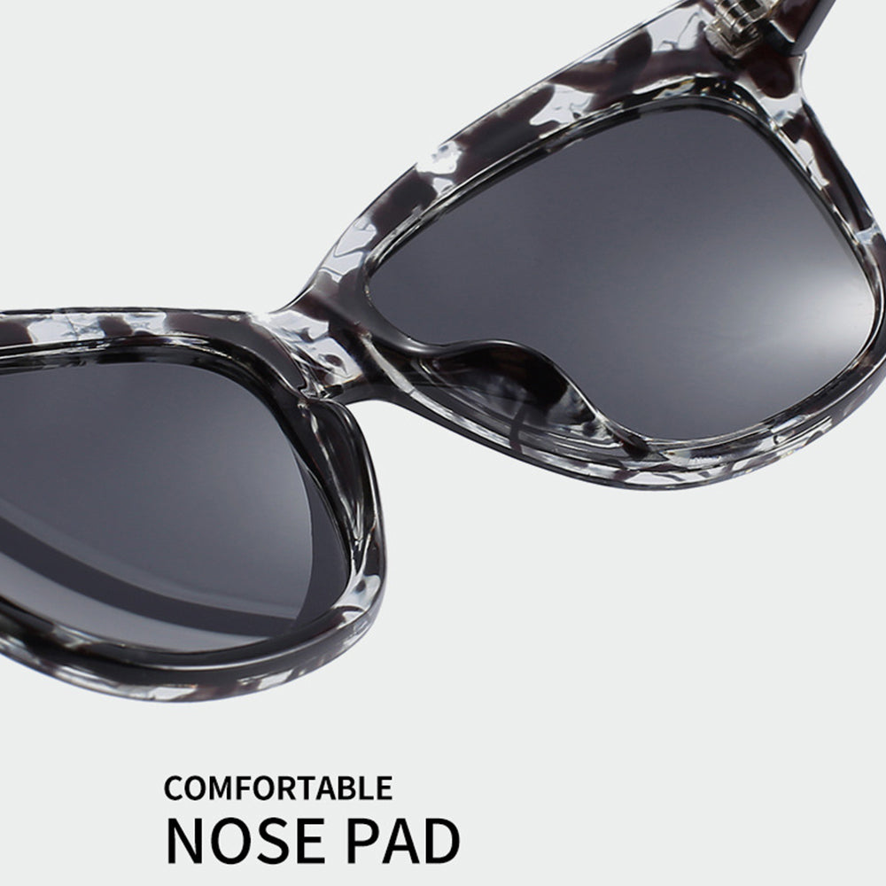 Ochelari De Soare Dama Techsuit OD8155-C3, Polarizati, Protectie UV, Negri Maro