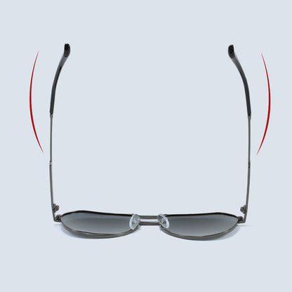 Ochelari De Soare Unisex Techsuit 8622, Polarizati, Protectie UV, Gri Inchis