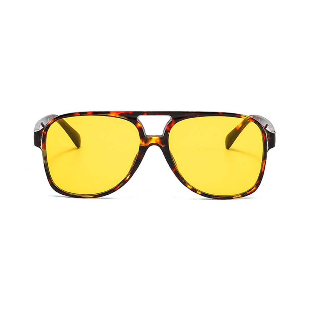 Ochelari De Soare Unisex Techsuit 98061, Protectie UV, Galbeni