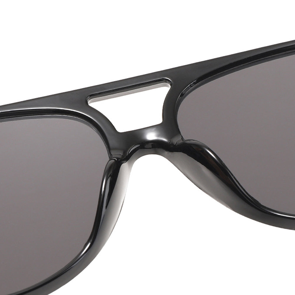 Ochelari De Soare Unisex Techsuit 98061, Protectie UV, Maro Bej Portocali