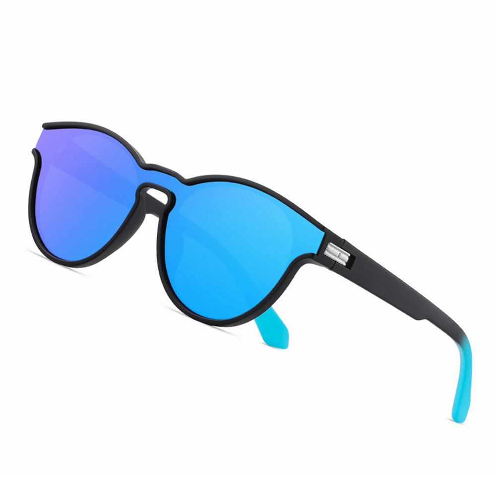 Ochelari De Soare Unisex Techsuit TR7545, Polarizati, Protectie UV, Mov Galbeni Roz