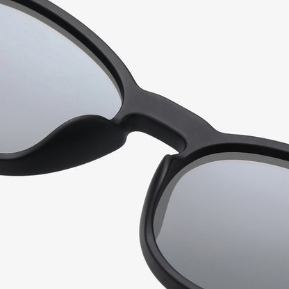 Ochelari De Soare Unisex Techsuit TR7545, Polarizati, Protectie UV, Mov Galbeni Roz