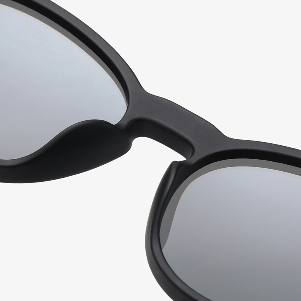 Ochelari De Soare Unisex Techsuit TR7545, Polarizati, Protectie UV, Negri Gri