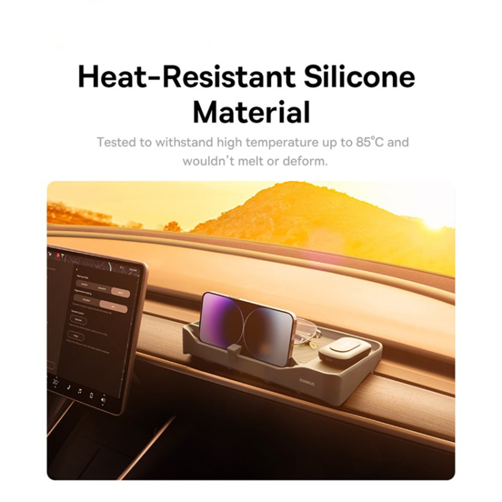 Organizator Auto cu cititor card ETC Baseus T-Space pentru masina Telsa C20251301811-00