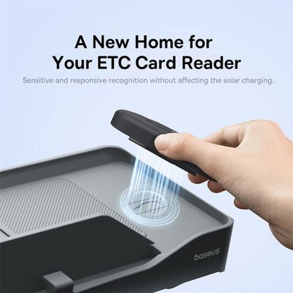 Organizator Auto cu cititor card ETC Baseus T-Space pentru masina Telsa C20251301811-00