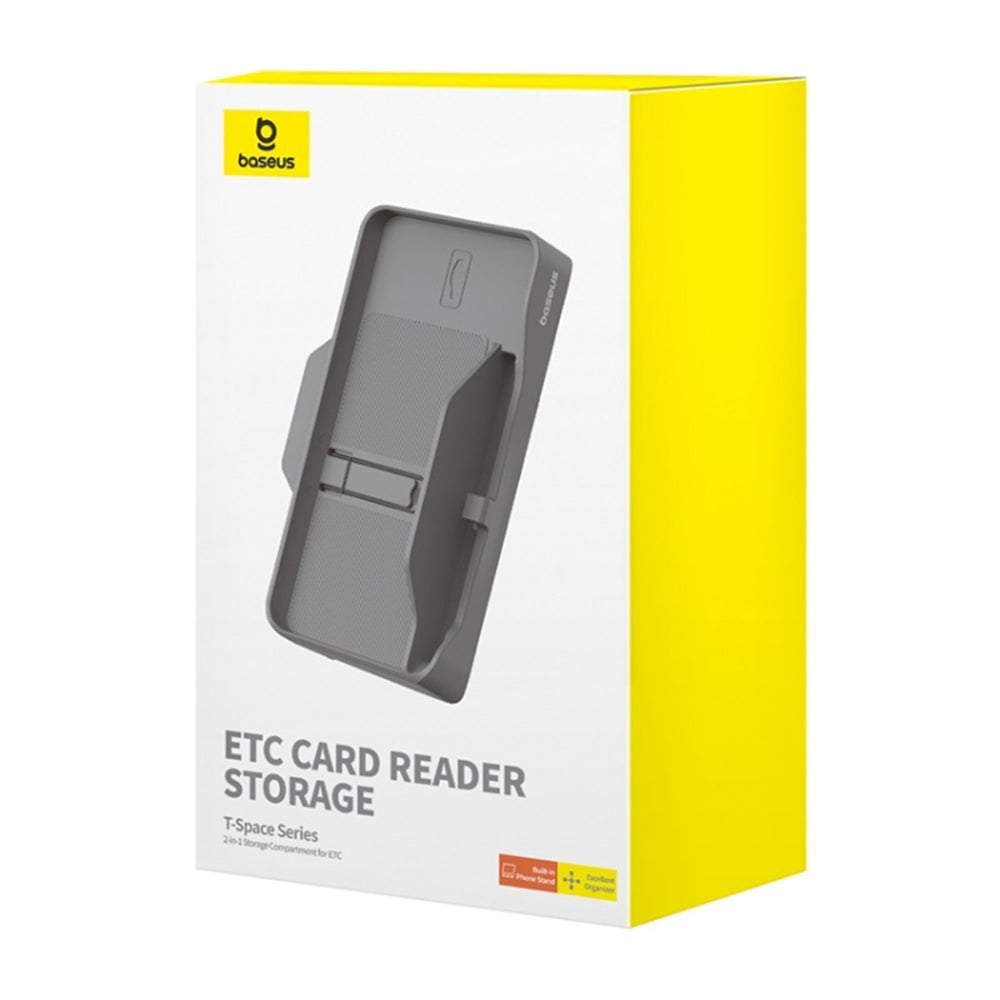 Organizator Auto cu cititor card ETC Baseus T-Space pentru masina Telsa C20251301811-00