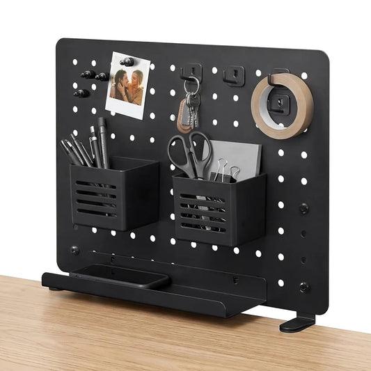 Organizator Birou Metalic Spigen LD405, Negru AHP11400