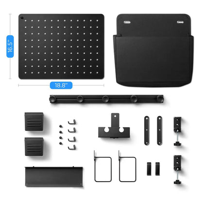 Organizator Birou Metalic Spigen LD406, Negru AHP11401