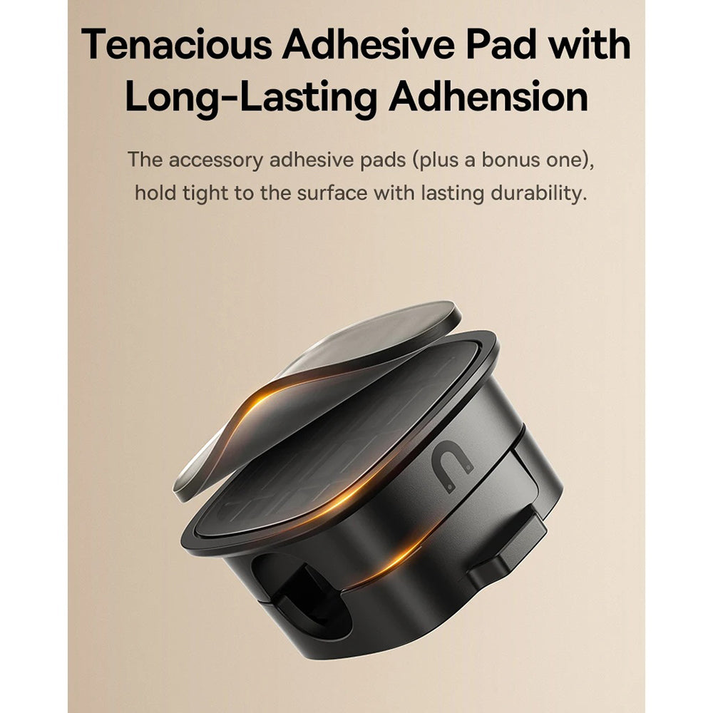 Organizator Cabluri Baseus Lite Magnetic, Set 3 Bucati, Alb B01331106211-00