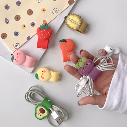 Organizator Cabluri OEM Pixie Avocado, Multicolor