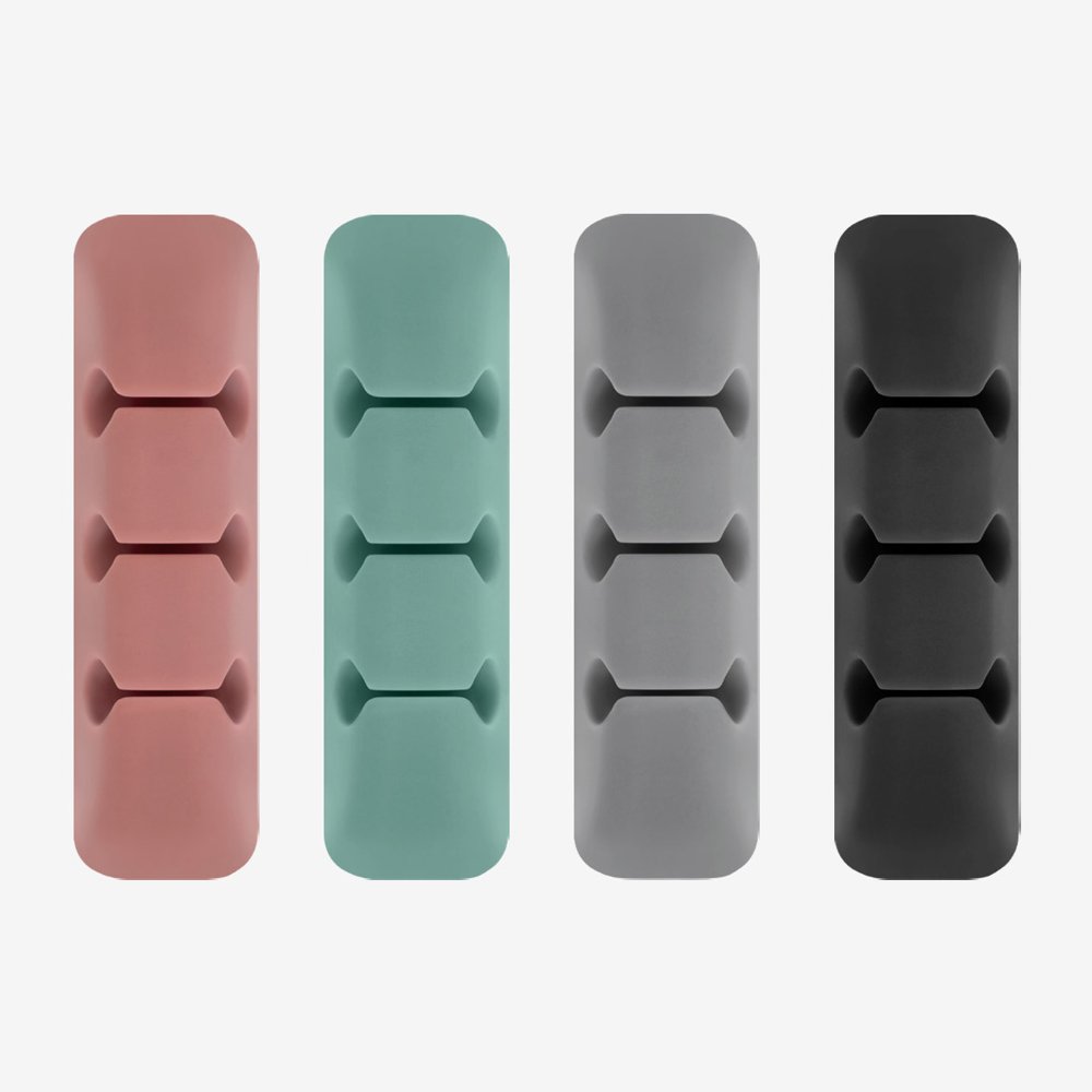 Organizator Cabluri Ringke, Set 4 bucati, Diverse Culori