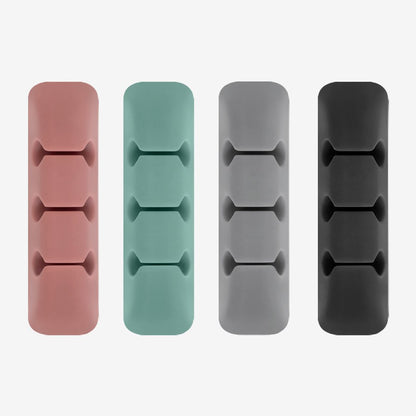 Organizator Cabluri Ringke, Set 4 bucati, Diverse Culori