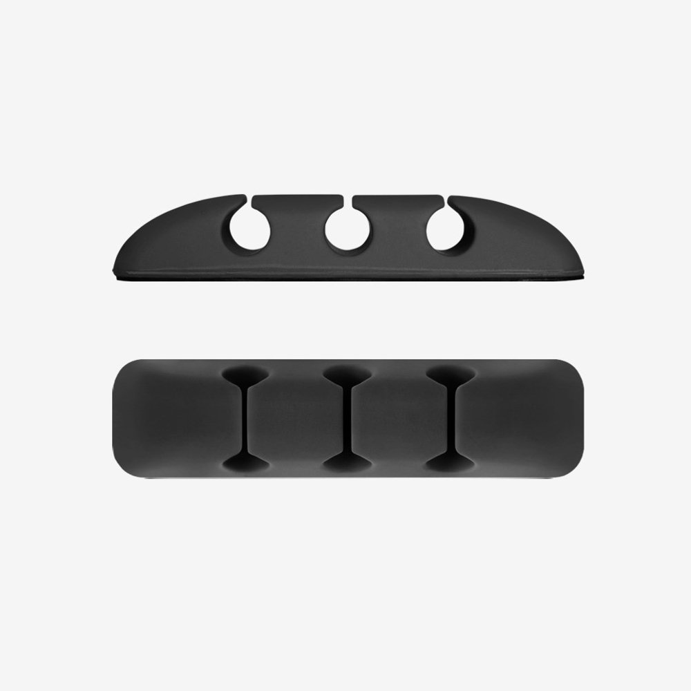 Organizator Cabluri Ringke, Set 4 bucati, Negru