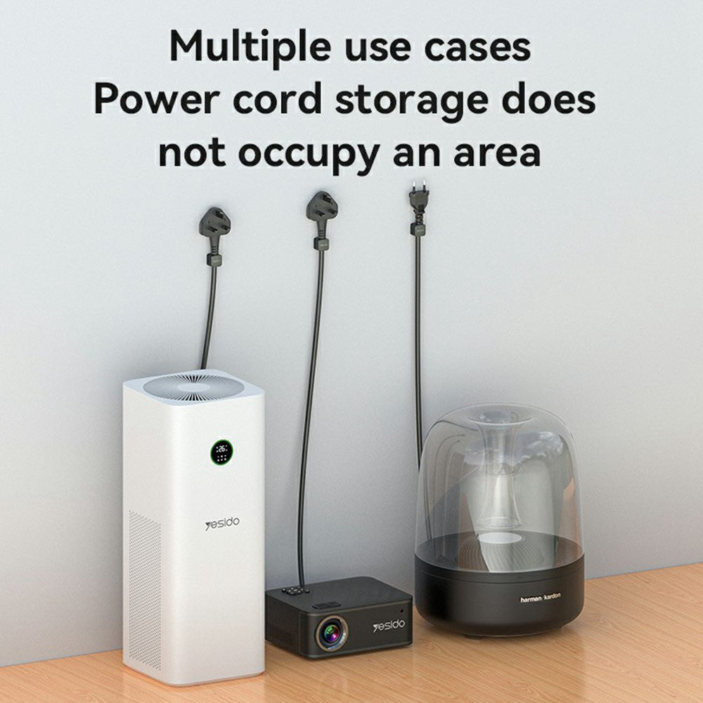 Organizator Cabluri Yesido C216WH, Set 4 bucati, Alb