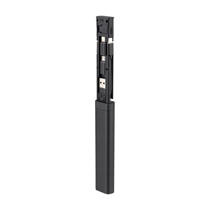 Organizator cu Accesorii / Cititor Card Qualo QZS-P-01, Negru