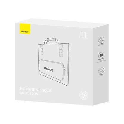 Panou Solar Fotovoltaic Baseus, 100W, 1.58m x 0.39m, Verde CCNL050006
