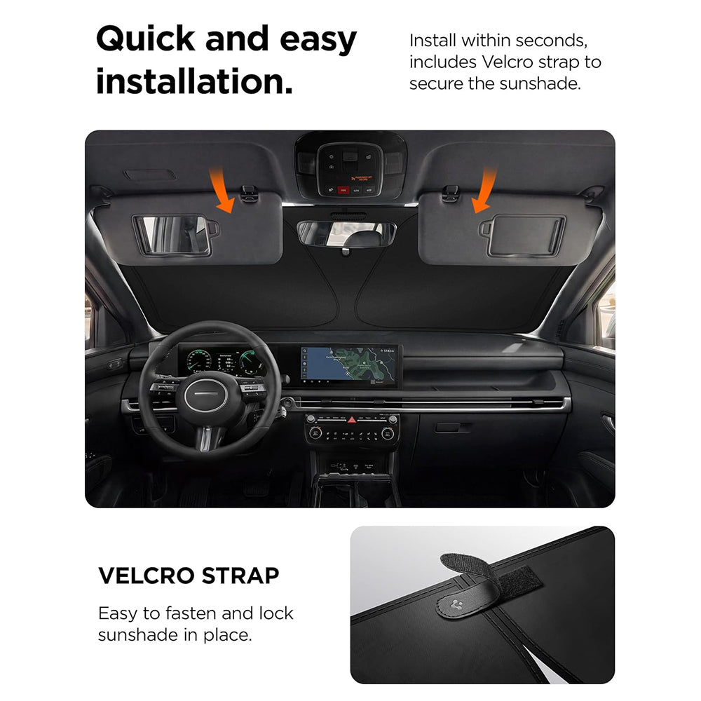 Parasolar Auto Parbriz Spigen UO260, 85cm x 148cm ACP11460