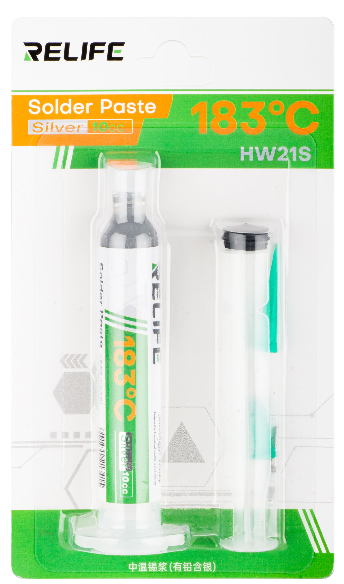 Pasta Fludor Relife HW21S, Tip Seringa, Punct Topire 183 Grade