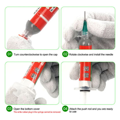 Pasta Fludor Relife RL-406S, Tip Seringa