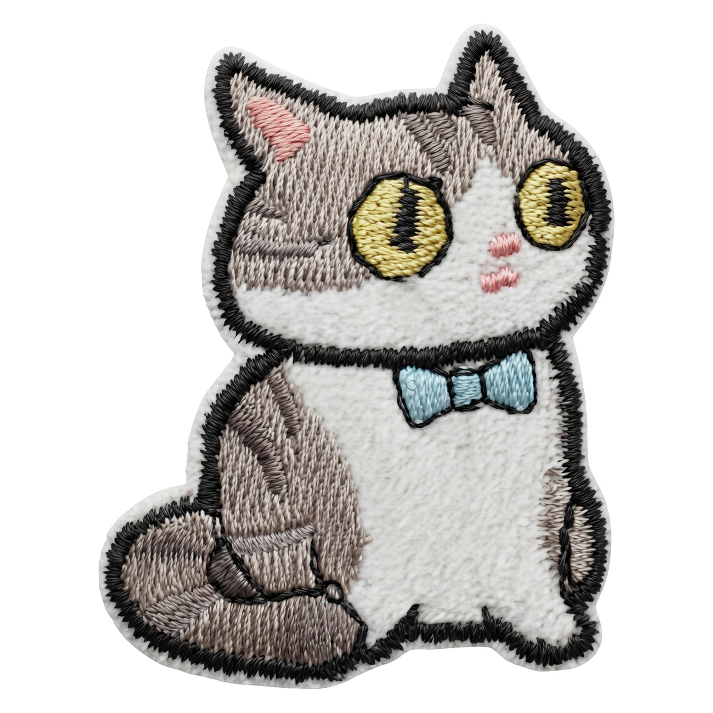 Patch / Petic Textil OEM Cat 1, Set 3 bucati, Multicolor