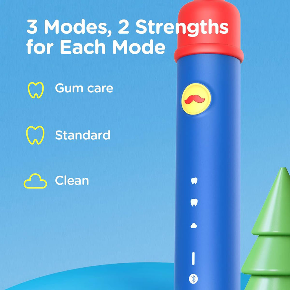 Periuta De Dinti Electrica Bitvae BVK7S Kids, Albastra Rosie