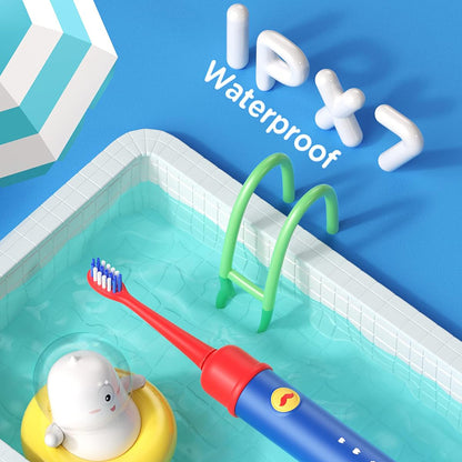 Periuta De Dinti Electrica Bitvae BVK7S Kids, Albastra Rosie