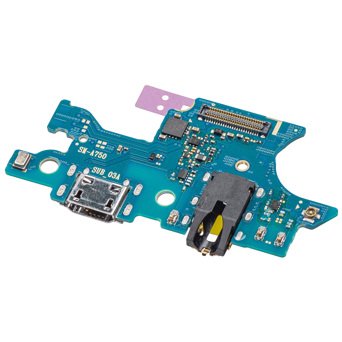 Placa cu Conector Incarcare - Audio - Microfon Samsung Galaxy A7 (2018) A750, Service Pack GH96-12081A