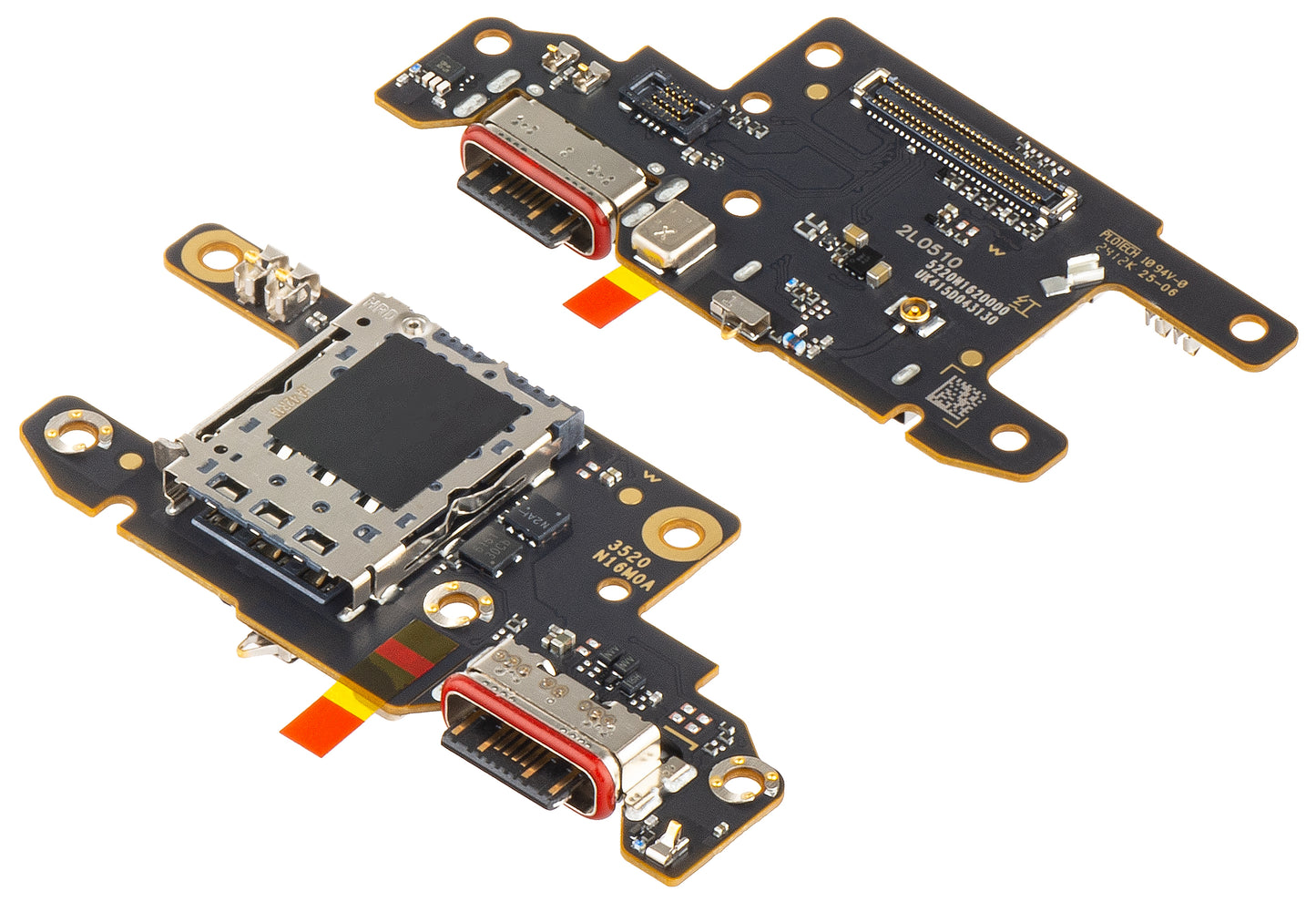 Placa cu Conector Incarcare - Microfon - Modul Cititor SIM Xiaomi Redmi Note 13 Pro 5G, Service Pack 5600040N1600