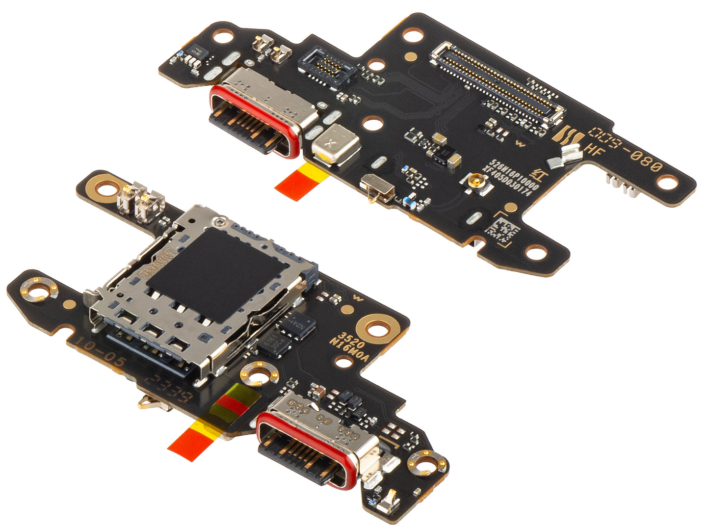 Placa cu Conector Incarcare - Microfon - Modul Cititor SIM Xiaomi Poco X6, Service Pack 560004N16P00