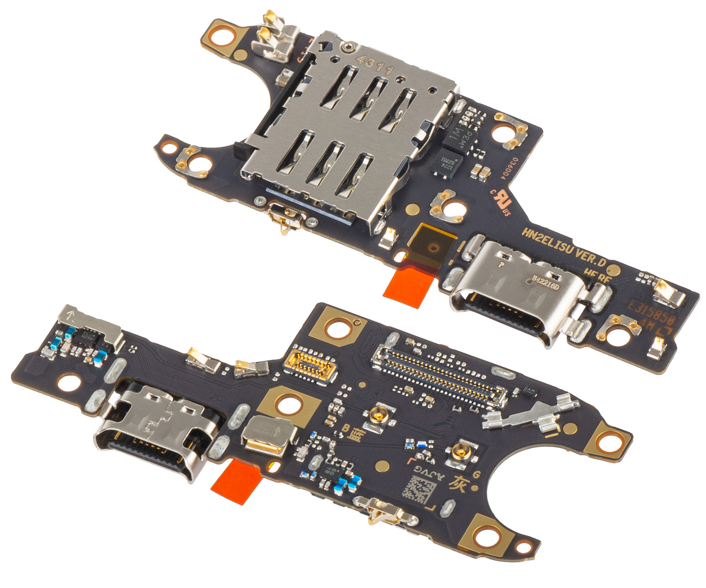 Placa cu Conector Incarcare - Microfon Honor 200, Service Pack 0235AKMN