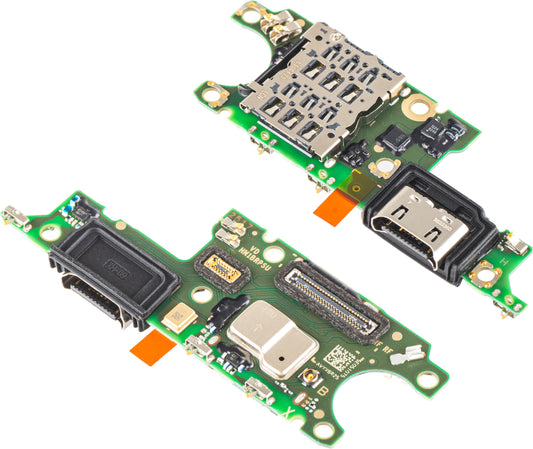 Placa cu Conector Incarcare - Microfon - Modul Cititor SIM Honor X9c / Magic7 Lite, Service Pack 0235AMMD