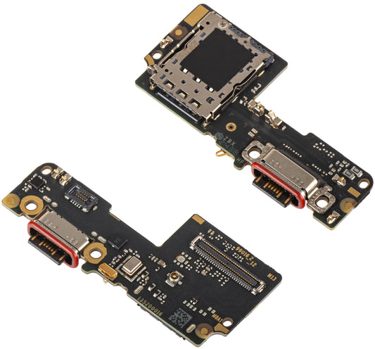 Placa cu Conector Incarcare - Microfon - Modul Cititor SIM Xiaomi Redmi Note 14 Pro 5G