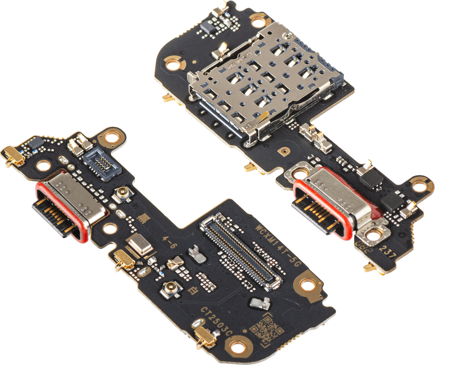 Placa cu Conector Incarcare - Microfon - Modul Cititor SIM Xiaomi 14T