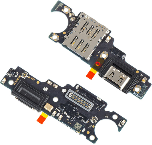 Placa cu Conector Incarcare - Audio - Microfon Honor X7d 5G / 400 Smart 5G, Service Pack 0235AQTF