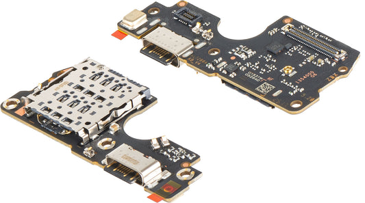 Placa cu Conector Incarcare - Microfon - Modul Cititor SIM Xiaomi Redmi Note 14 Pro 4G, Service Pack 560004000O600