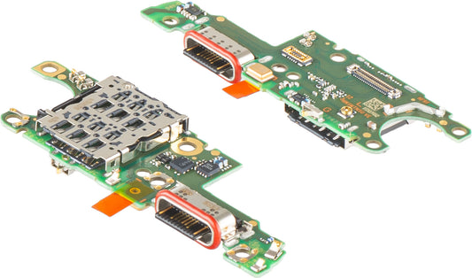 Placa cu Conector Incarcare - Microfon - Modul Cititor SIM Honor Magic8 Lite, Service Pack 0235ARVX
