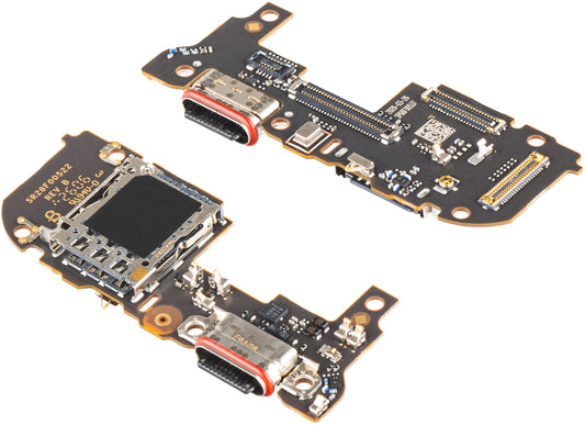 Placa cu Conector Incarcare - Microfon - Modul Cititor SIM Motorola Edge 70 Pro, Service Pack 5B28C32413