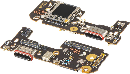 Placa cu Conector Incarcare - Microfon - Modul Cititor SIM Motorola Edge 70 Max, Service Pack 5B28C33273